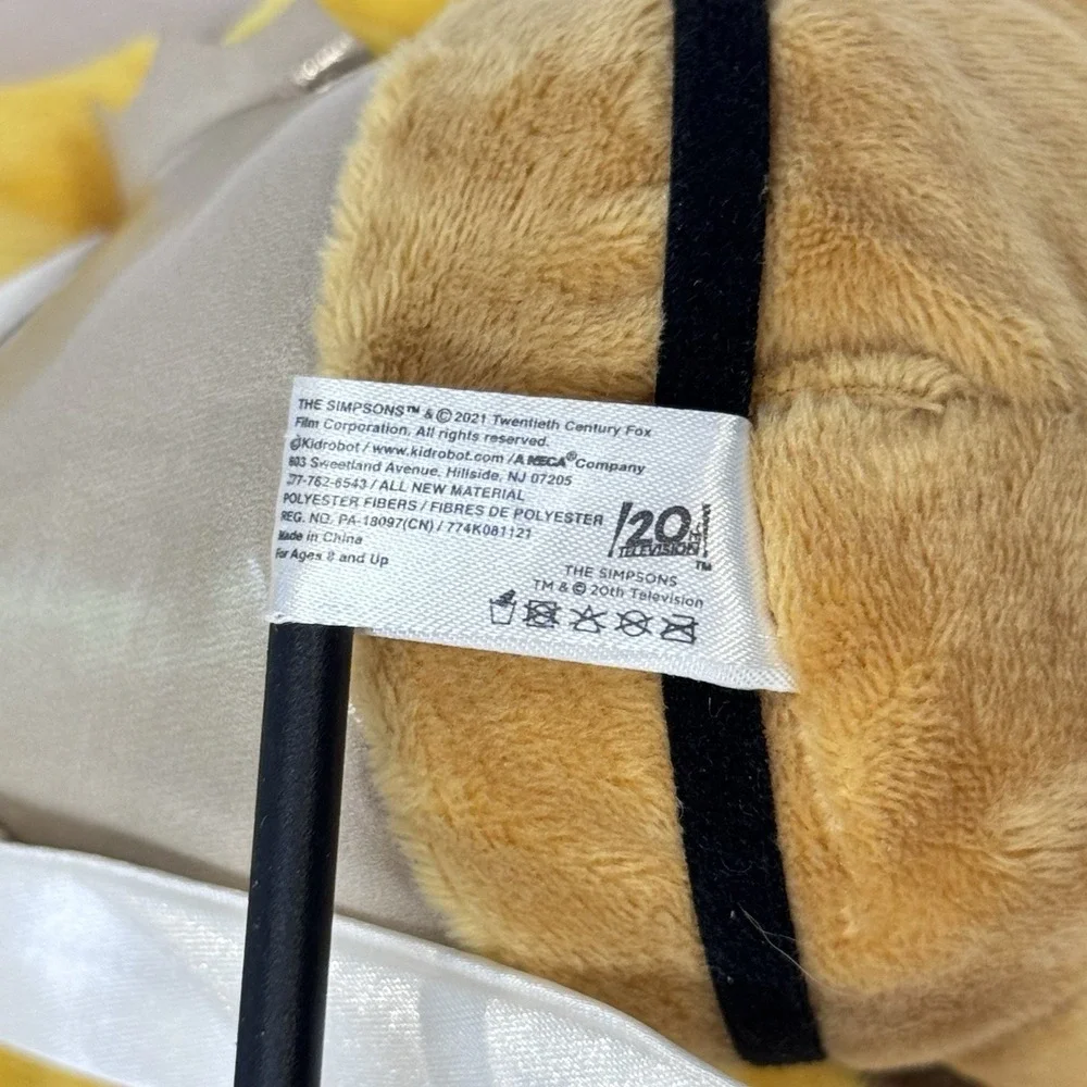 NWT‎ Kidrobot x The Simpsons Phunny Lisa Plush Stuffed Toy 2021 w Tag